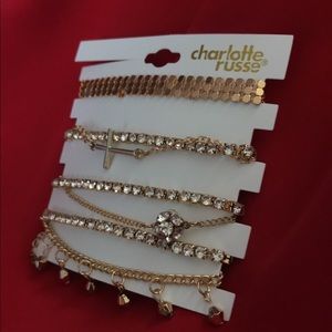 Bundle of  Adjustable Gold Bracelets